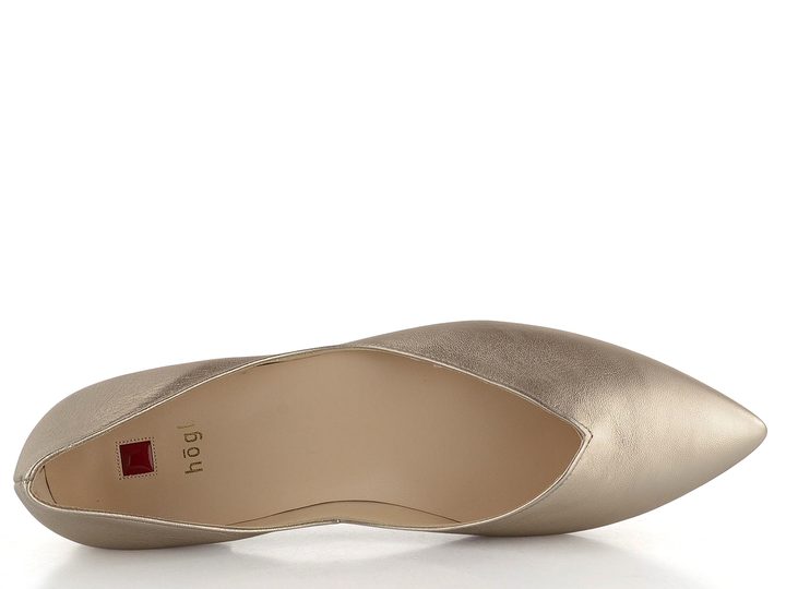 Högl vykrojené metalické baleríny Lightbro 0-100011