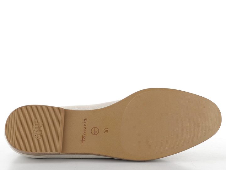 Tamaris kožené mokasíny Silver 1-24220-44