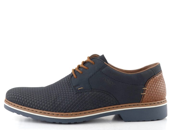 Rieker pánske poltopánky tmavo modré 16504-16