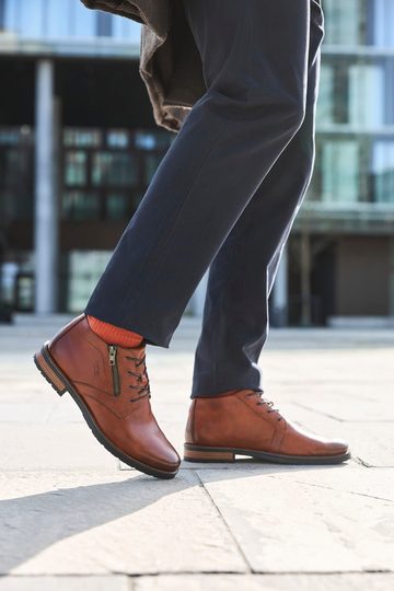 Rieker pánský elegantní kotník hnědý 14609-24