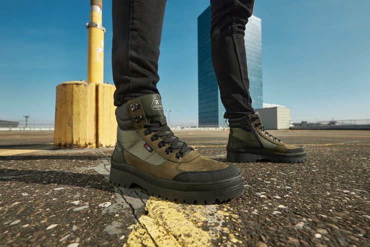 Rieker Revolution pohorkový kotník s membránou zelený U0270-54