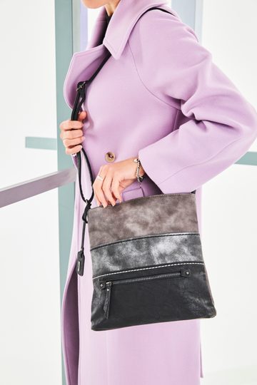 Rieker crossbody kabelka čierno-šedá H1301-45