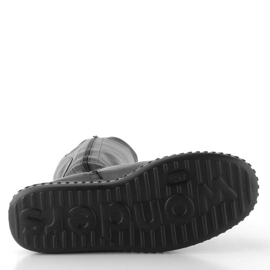 Wonders kozačky na platformě negro A-5204