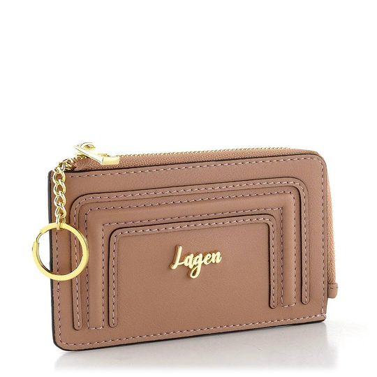 Luxusní kožené pouzdro na karty/klíčenka Peach BLC/5784/323