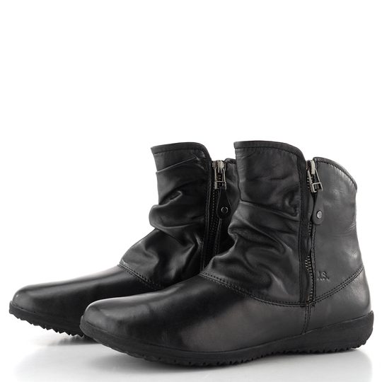 Josef Seibel řasený kotník černý 79724VL971