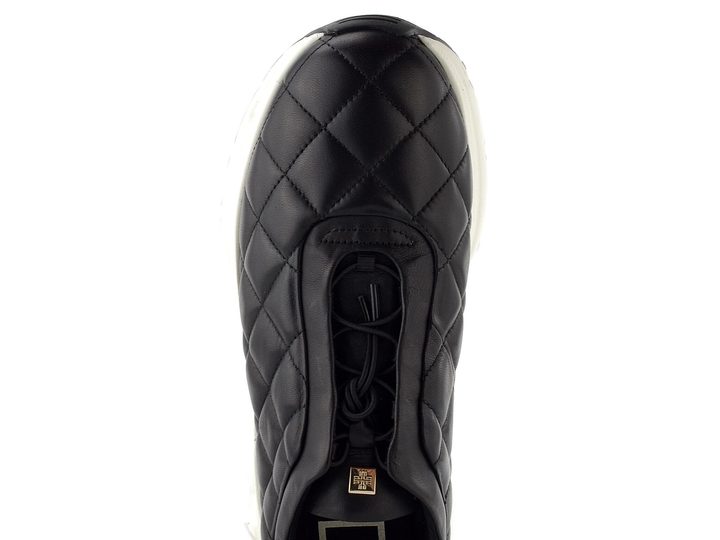 Högl kožené polobotky se vzorem černé 0-105330-0100