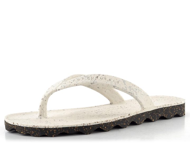 Asportuguesas dámské žabky Earth L, natural/black P018289010