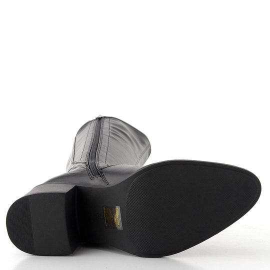 Regarde kozačky na podpatku Elettra-04 black