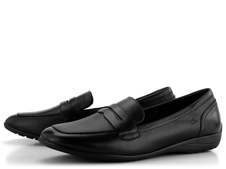 Josef Seibel černé dámské mokasíny 74822133