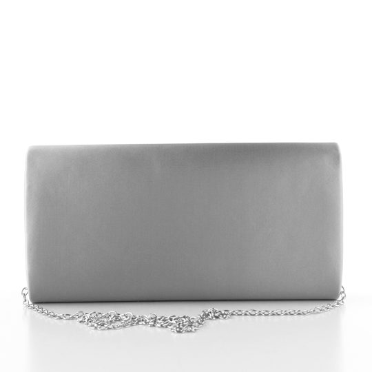 Tamaris saténové společenské psaníčko Amalia silver 30454