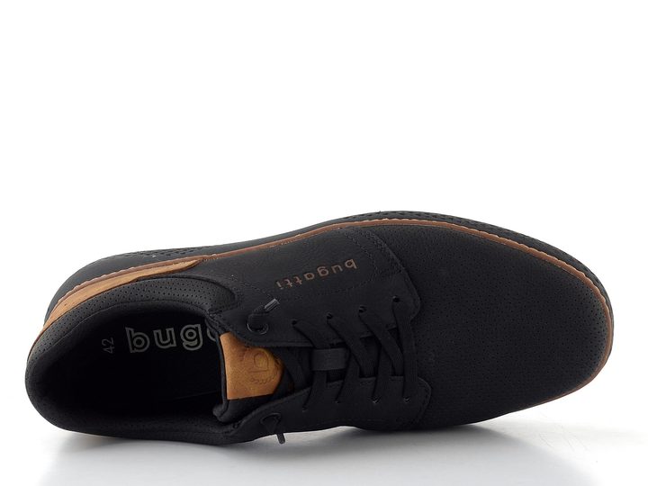 Bugatti pánské polobotky černé 333-76312-5000