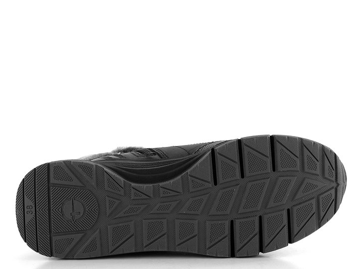 Tamaris vyteplený sneakers kotník Black Uni 1-26251-43
