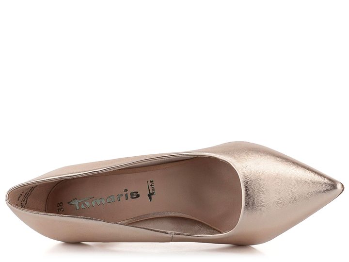 Tamaris lodičky na ihličkovom podpätku Powder Metallic 1-22423-20