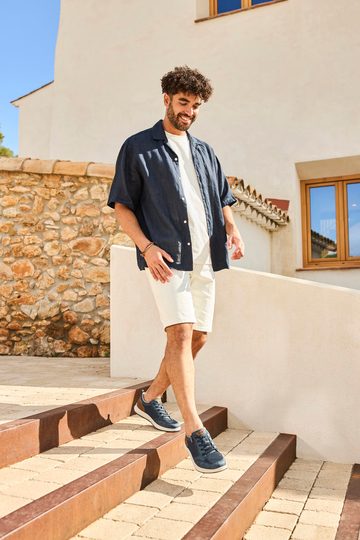 Rieker tmavo modré poltopánky so zipsom 16901-14