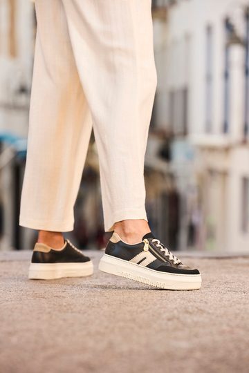 Rieker tenisky na platformě černé M1912-00