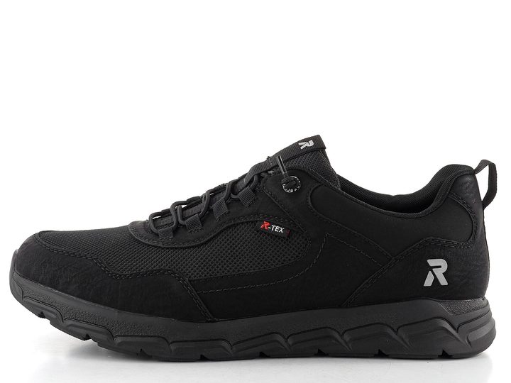 Rieker Sport pánske čierne tenisky s membránou 09105-00