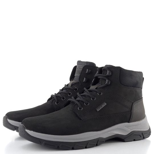 Rieker pánska členková obuv s membránou čierna 30241-00