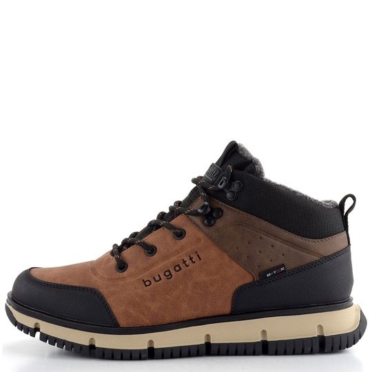 Bugatti pánský kotník hnědý kombinovaný 341-AC237-5069