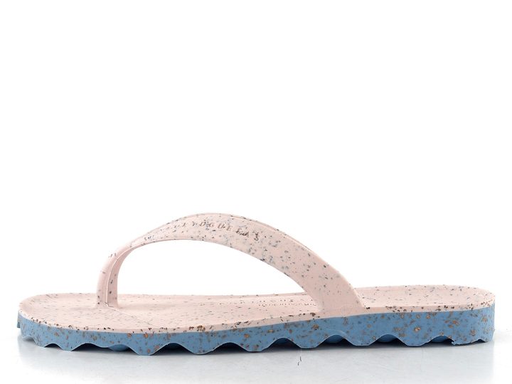 Asportuguesas dámské žabky Earth L, pink/sky blue P018289017