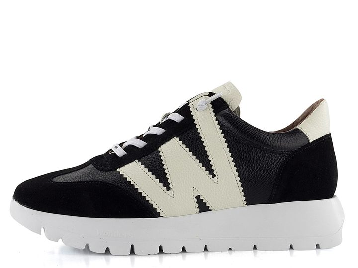 Wonders dámské tenisky Negro/Milk A-2476