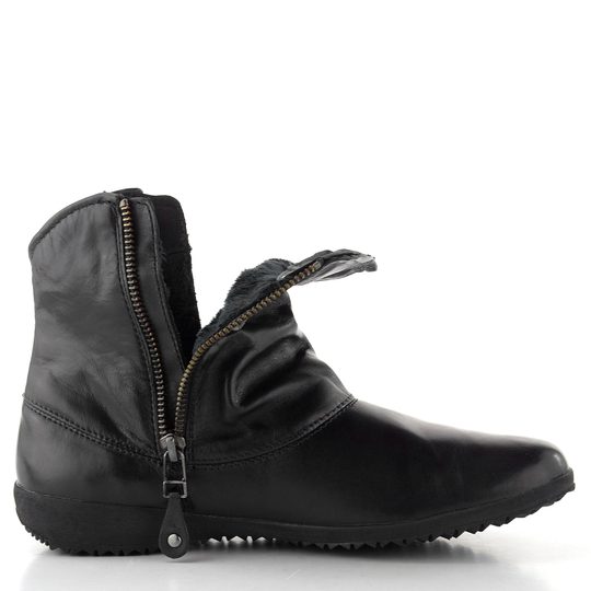 Josef Seibel řasený kotník černý 79724VL971