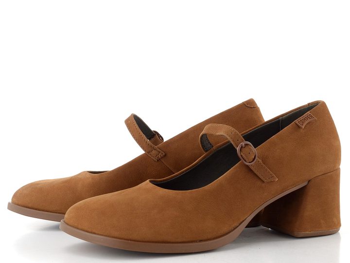 Camper lodičky s nártovým páskem Kora brown K201799-008
