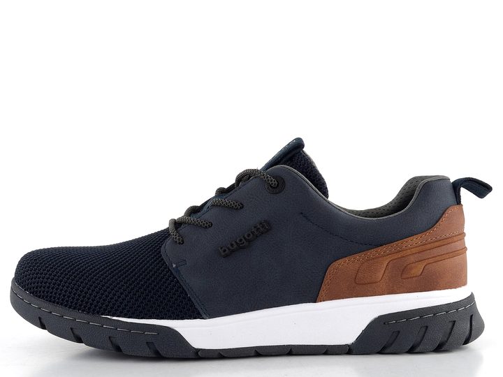 Bugatti pánské polobotky modré 322-ADW01-6900