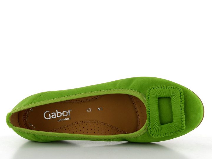 Gabor semišové baleríny Granny Green 62.623.34