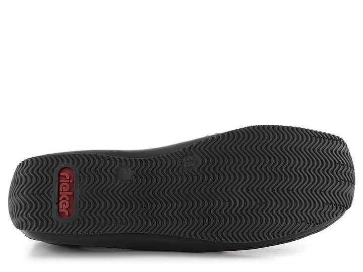 Rieker nazúvacie poltopánky čierne L1751-00