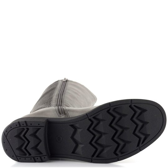 Jana širšie čižmy Graphite 8-25560-29