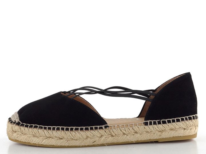 Gaimo vykrojené espadrilky Lovey ante negro