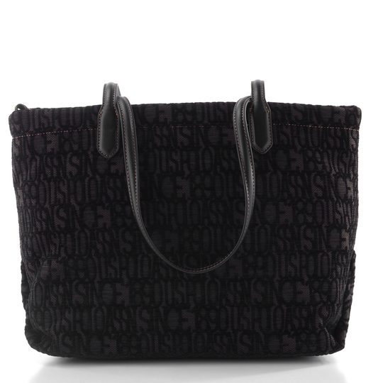 U.S. POLO ASSN. textilní shopper kabelka se vzorem black/dark BIU269353WZCP05