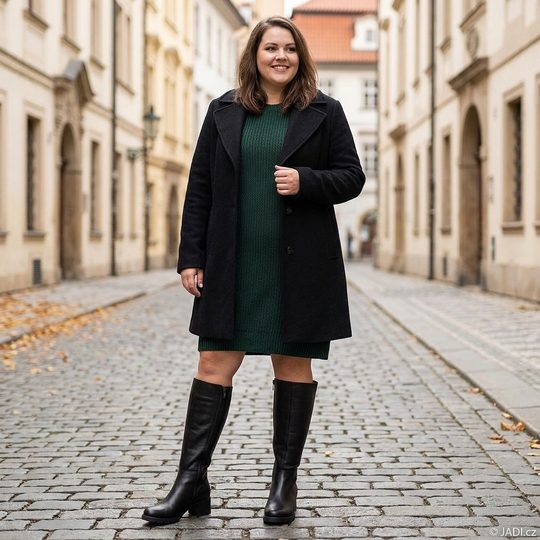 Ara široké kozačky na podpatku Prag schwarz 12-59224-01