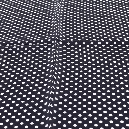 Fraas hedvábný šátek černý s puntíky 612168-990