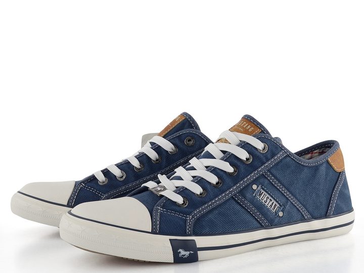 Mustang pánské tenisky Jeansblau 4058-310-841