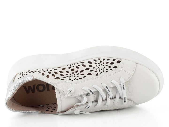 Wonders dámské propalované tenisky off/plata A-3641