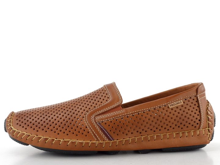 Pikolinos pánské prozouvací polobotky Jerez brandy 09Z-3100