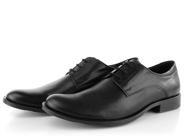 Barton celokožené poltopánky hladké 52420