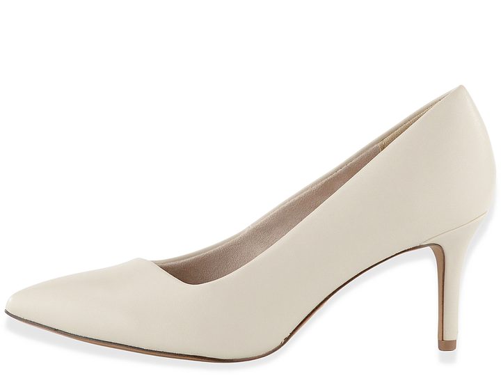 Tamaris lodičky na ihličkovom podpätku Ivory 1-22421-20