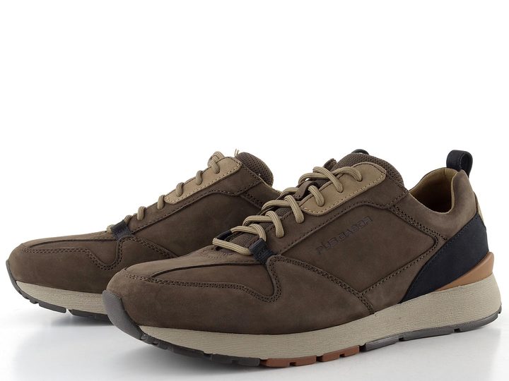 Pius Gabor pánské nubukové tenisky mocca/cord/black 1072.11.01