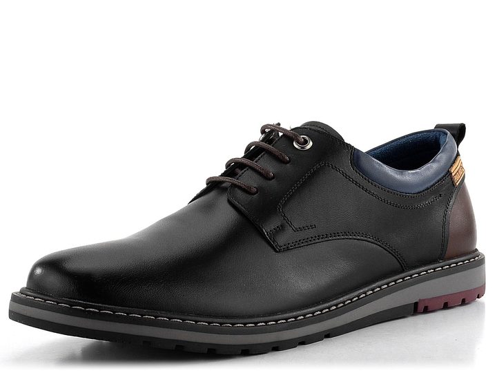 Pikolinos pánske poltopánky Berna Black M8J-4183C1