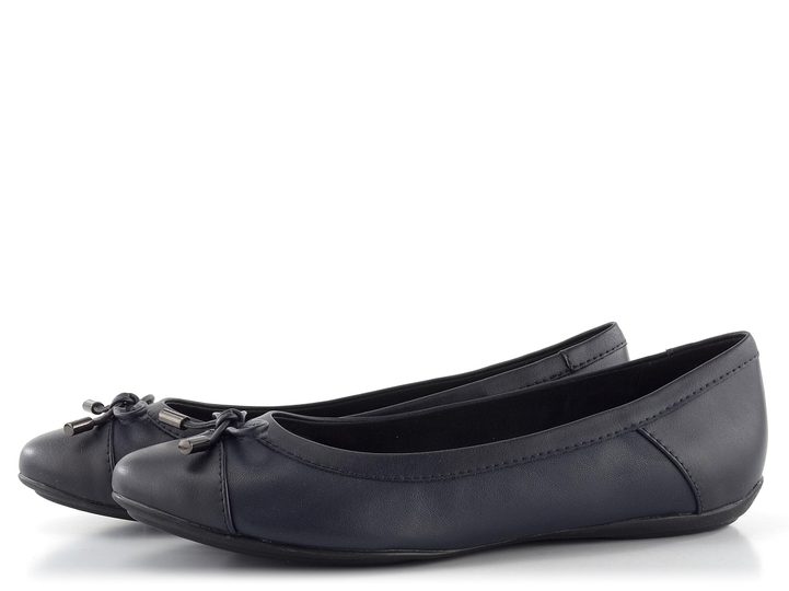 Geox balerínky s mašličkou navy Charlene D16Y7C08554C4002