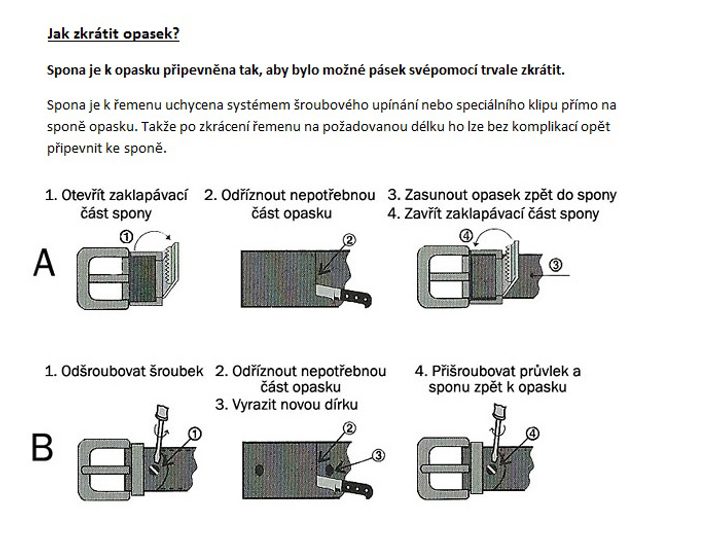 Černý kožený opasek s červeným štepem 32 mm