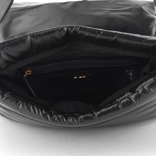 Ara prošívaná kabelka se dvěma popruhy Nele silky schwarz 16-22106-60