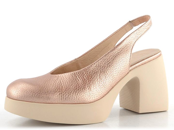 Wonders lodičky na platformě s podpatkem a volnou patou Rame H-4970