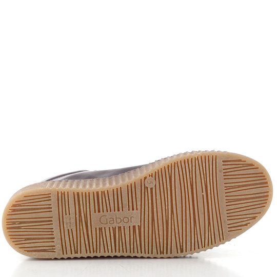 Gabor šněrovací kotník se zipem vínový 73.730.25