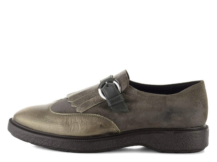 Geox poltopánky metalické kombinované D745WC0CG23