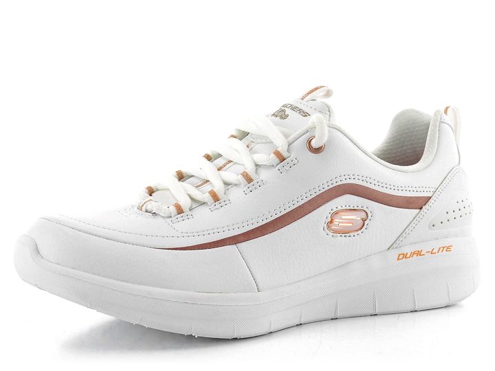 Skechers ľahké biele tenisky Synergy 12933