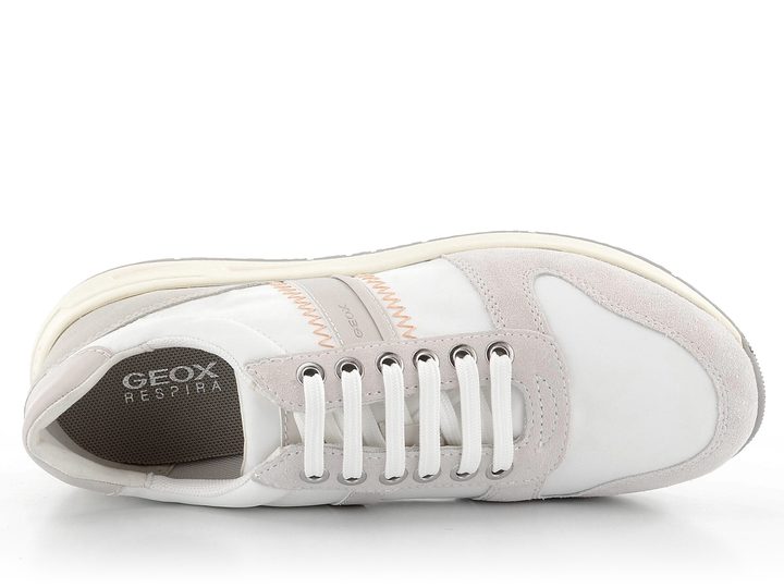 Geox kombinované tenisky bílé Bulmy D15NQA0FU22C1352