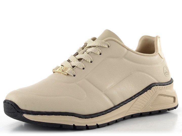 Rieker tenisky na kline béžové M4903-61